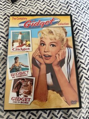 Gidget: The Complete Gidget Collection DVD - Yellow & Red Text on Cream Back